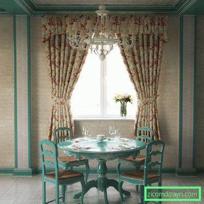Schöne Provence Home Interior (Holzzimmer)