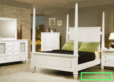 Off-White-Schlafzimmer-Möbel